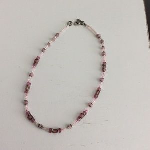 AE Pink Beaded necklace